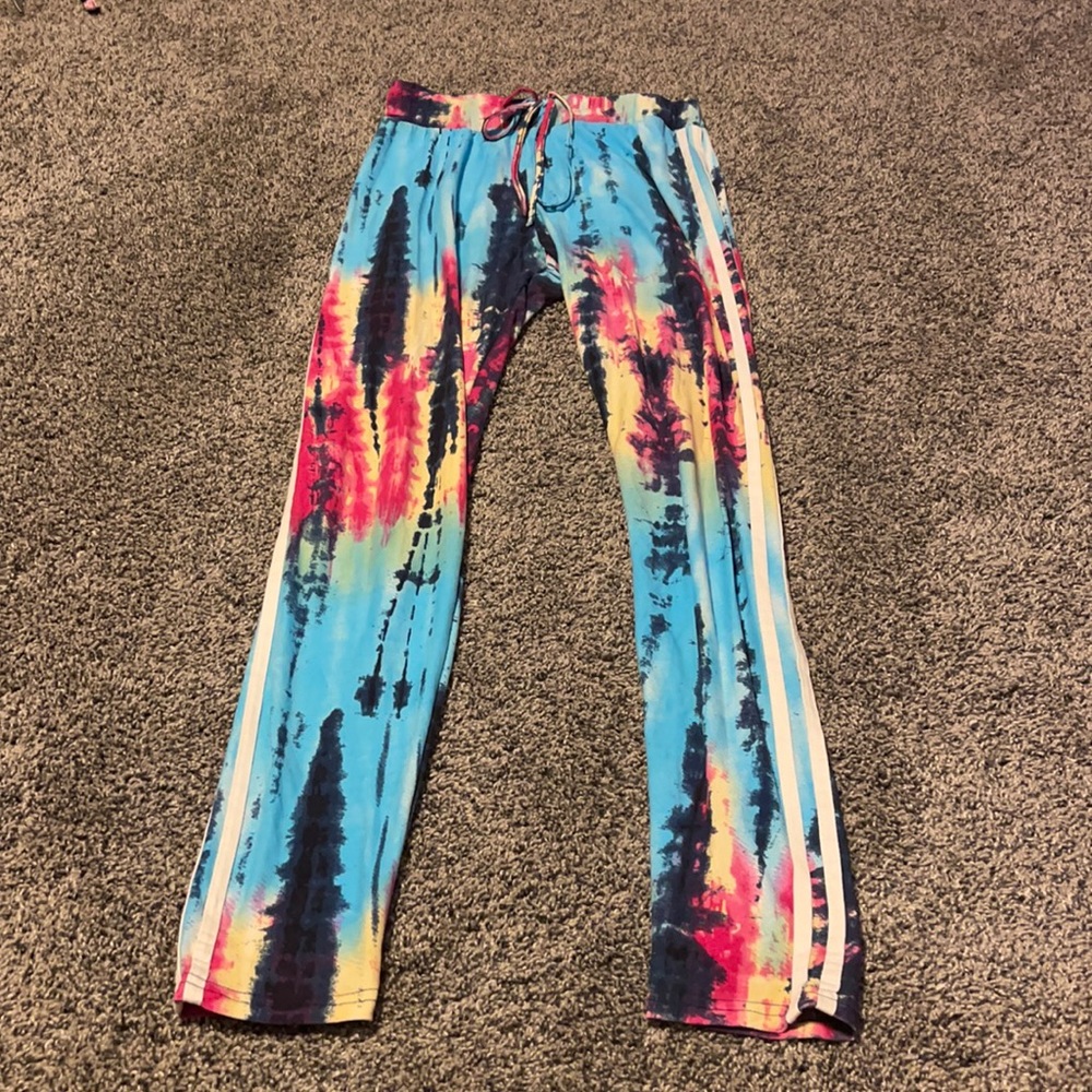 Leggings w pants tie